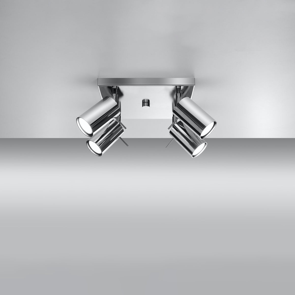 Ceiling lamp RING 4 chrome