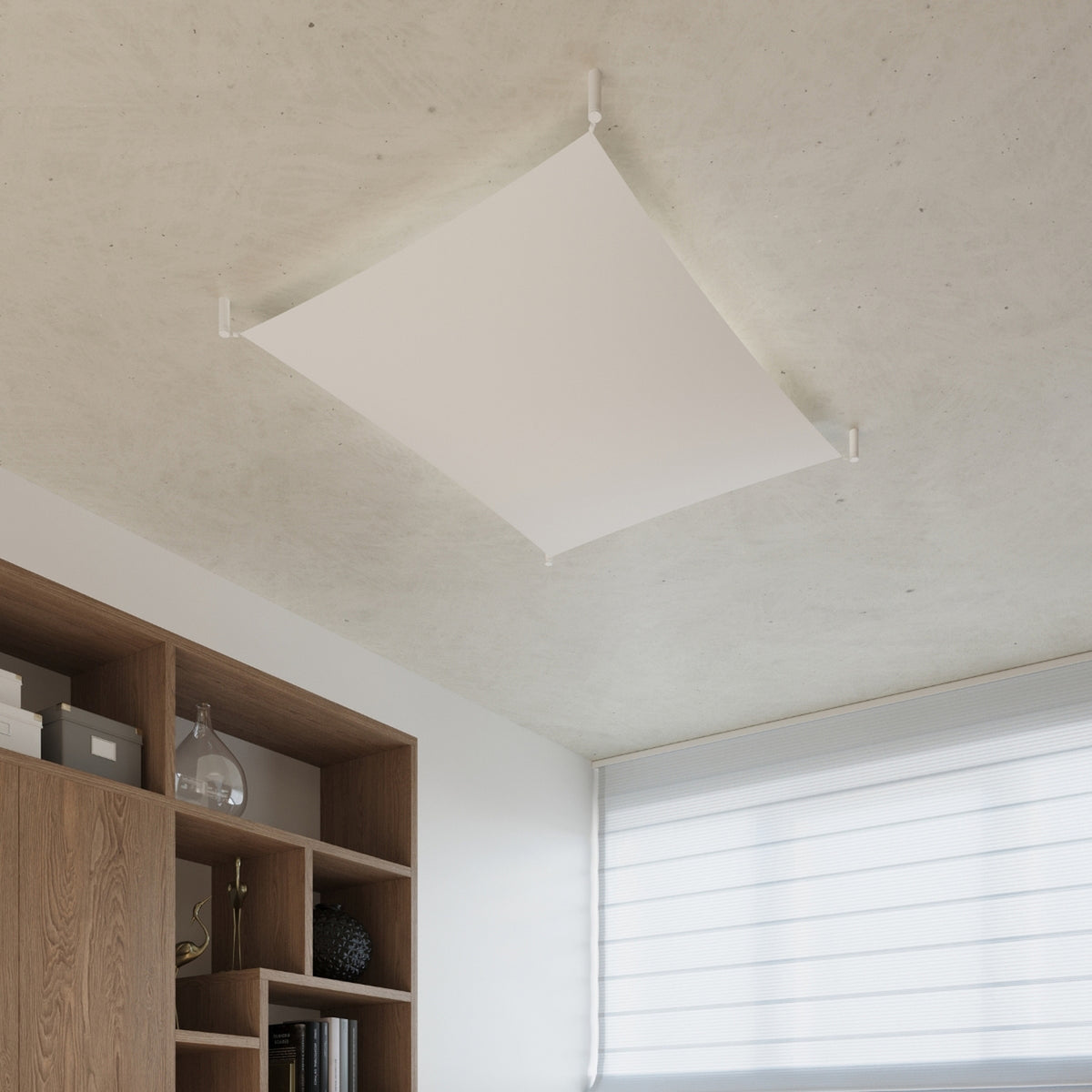 Ceiling lamp LUNA 1 white