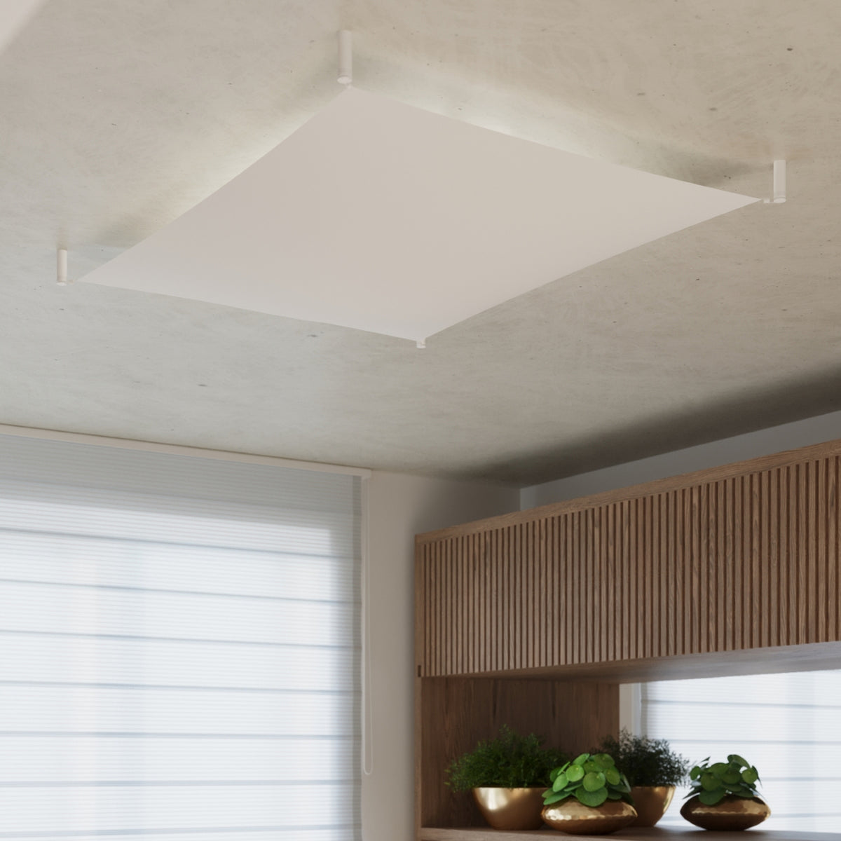 Ceiling lamp LUNA 2 white