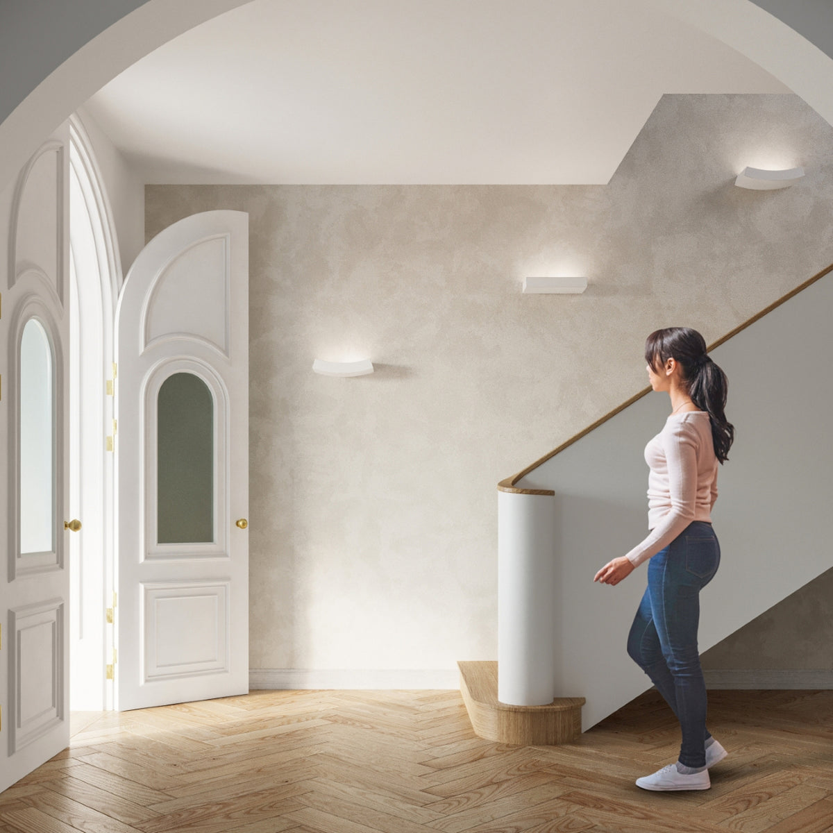 Wall lamp ceramic HATTOR