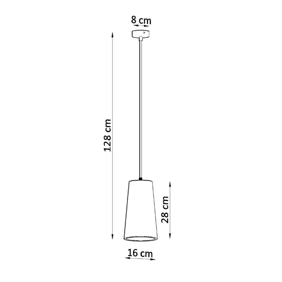 Ceramic pendant lamp GULCAN