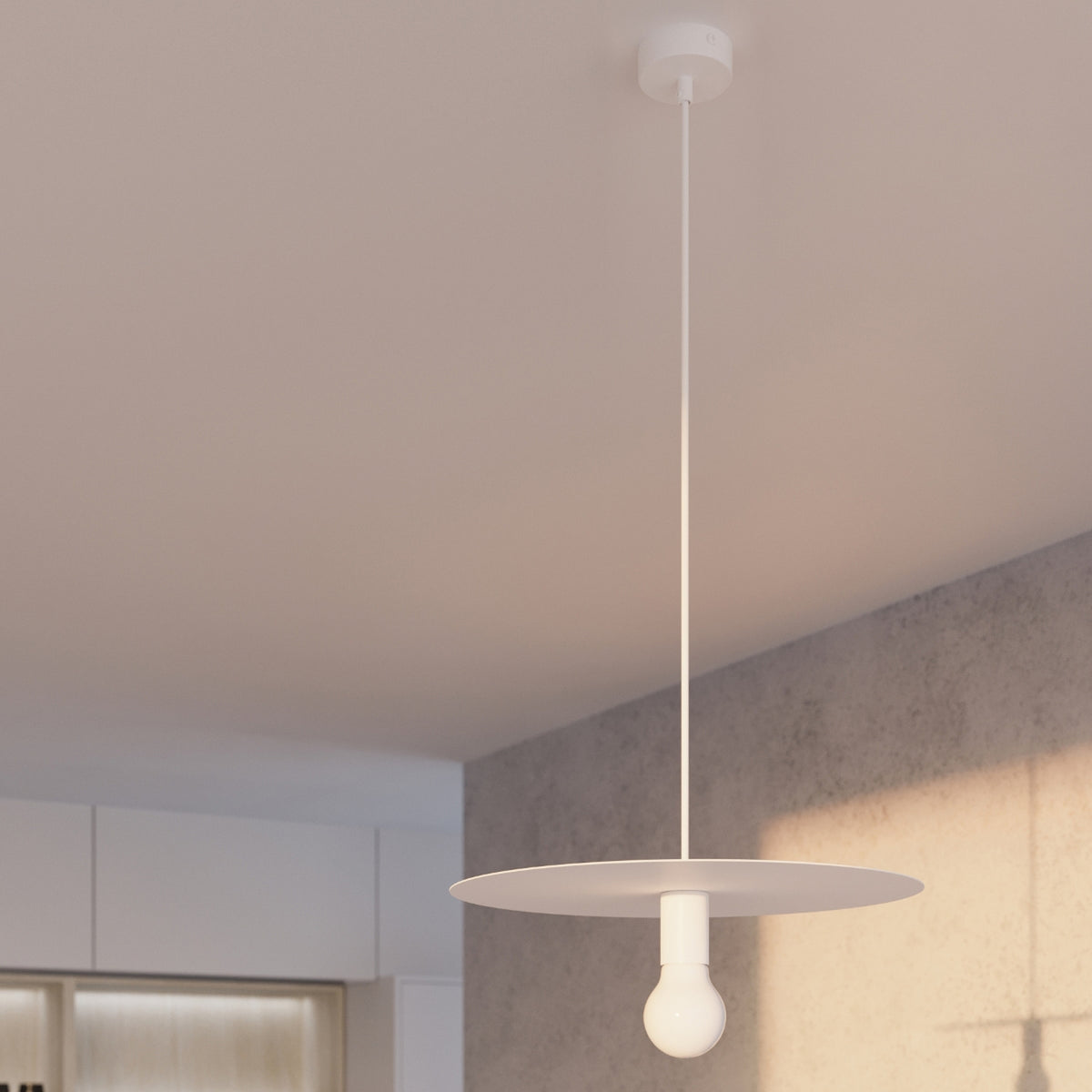 Pendant lamp FLAVIO white