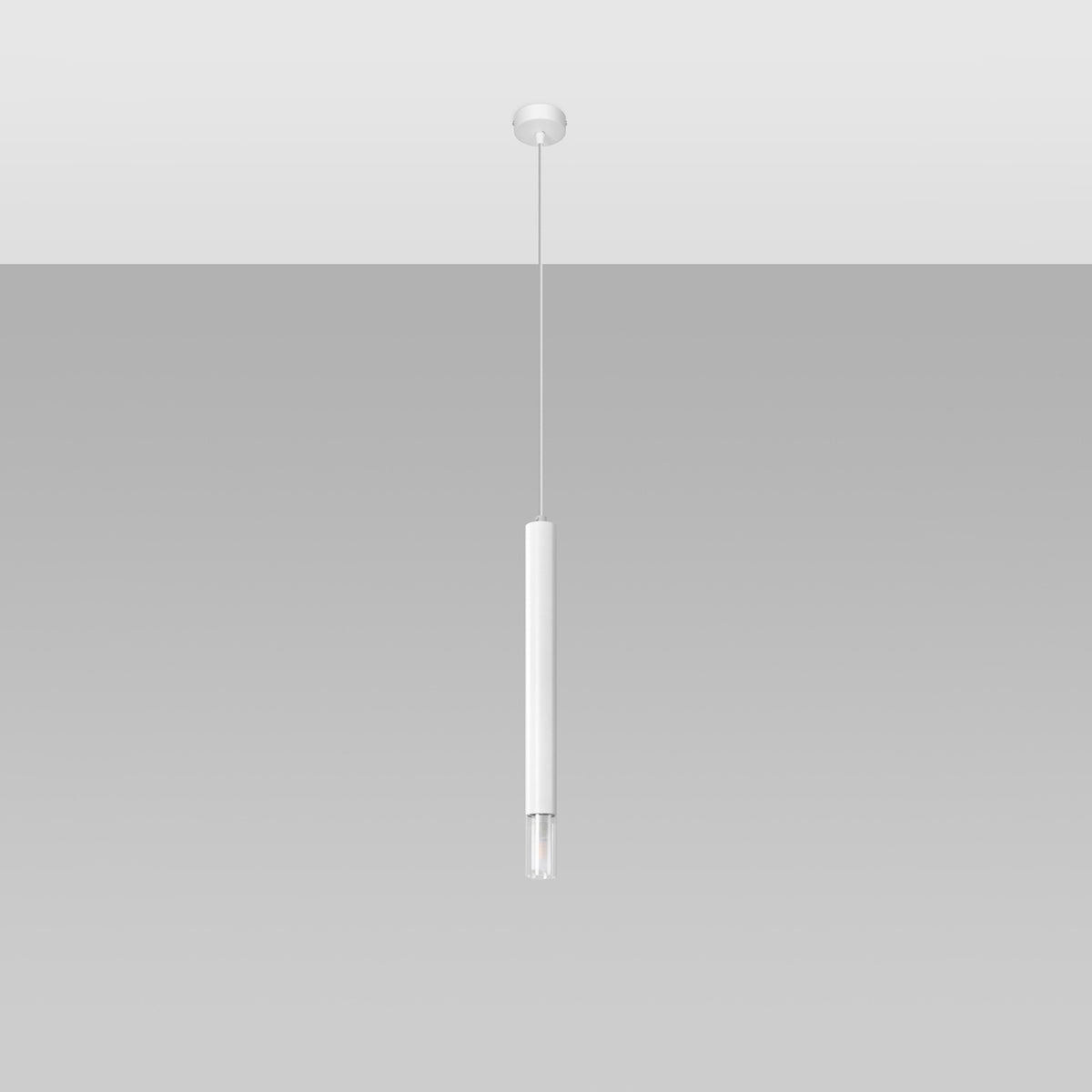 Pendant lamp WEZYR 1 white