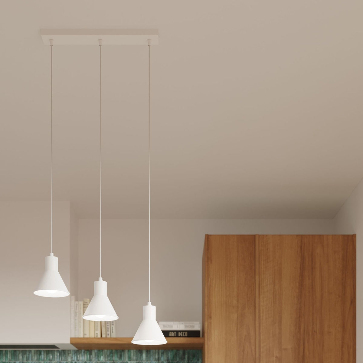 Pendant lamp TALEJA 1 white [E27]