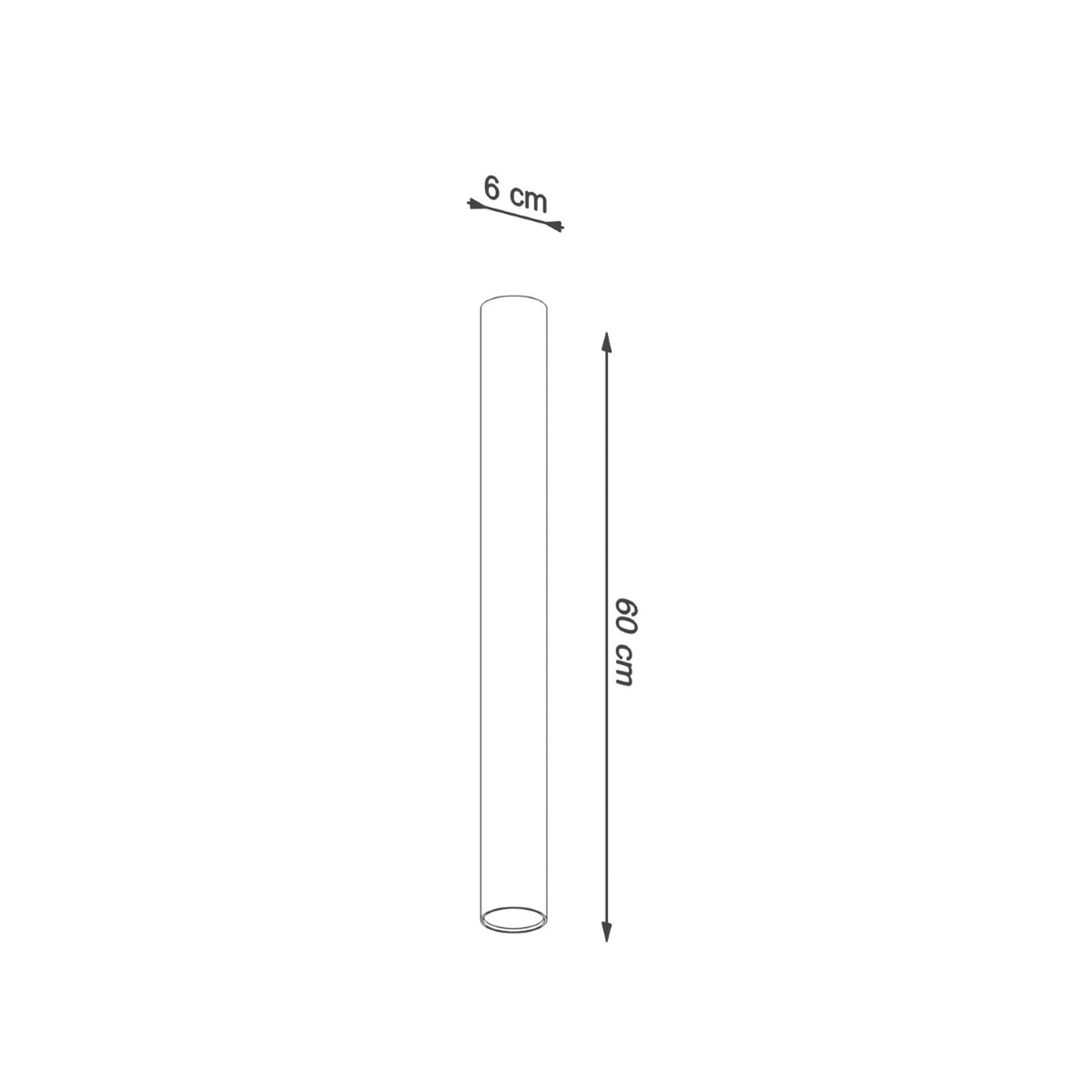 Ceiling lamp LAGOS 60 white