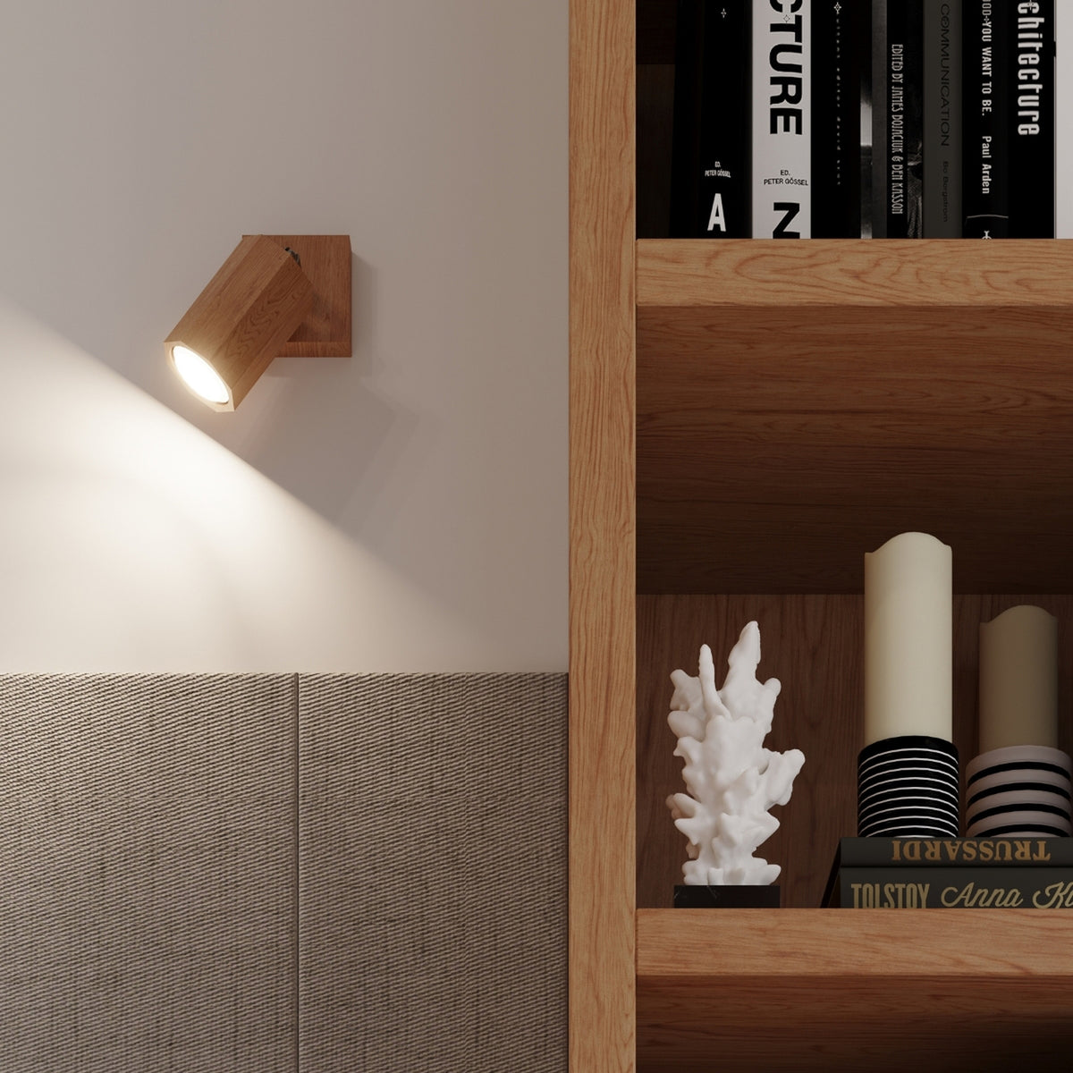 Ceiling lamp ZEKE 3 oak