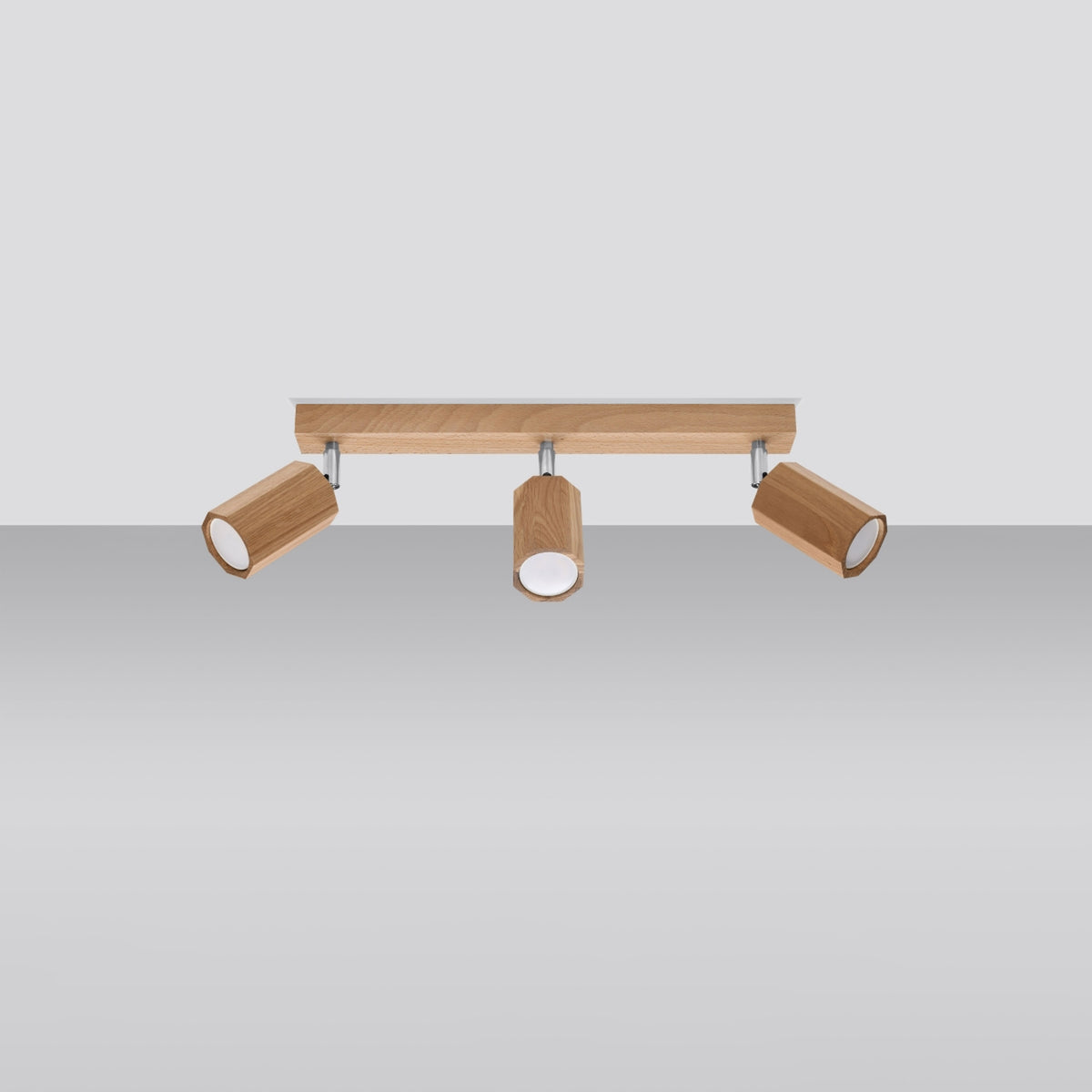 Ceiling lamp ZEKE 3 oak