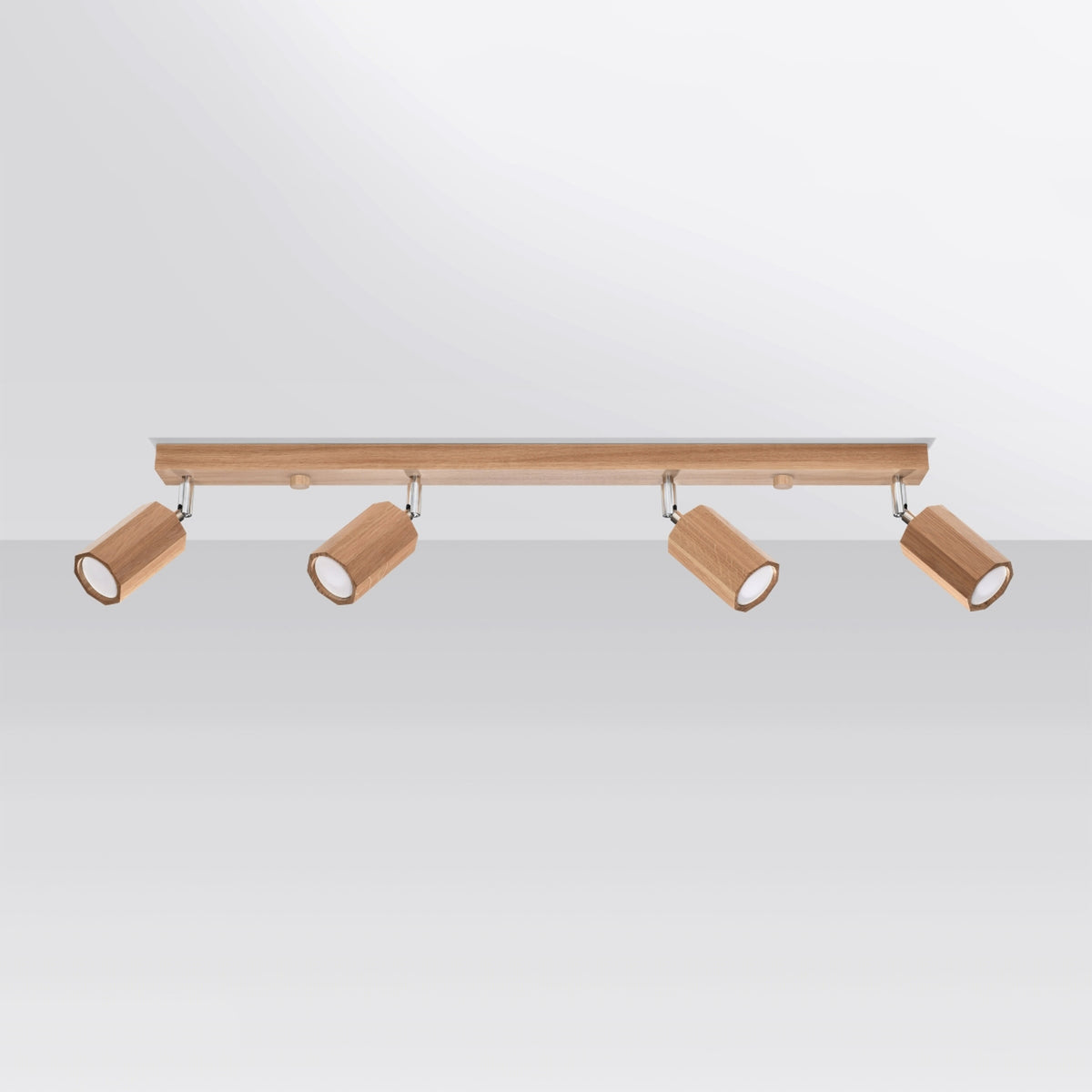 Ceiling lamp ZEKE 4 oak