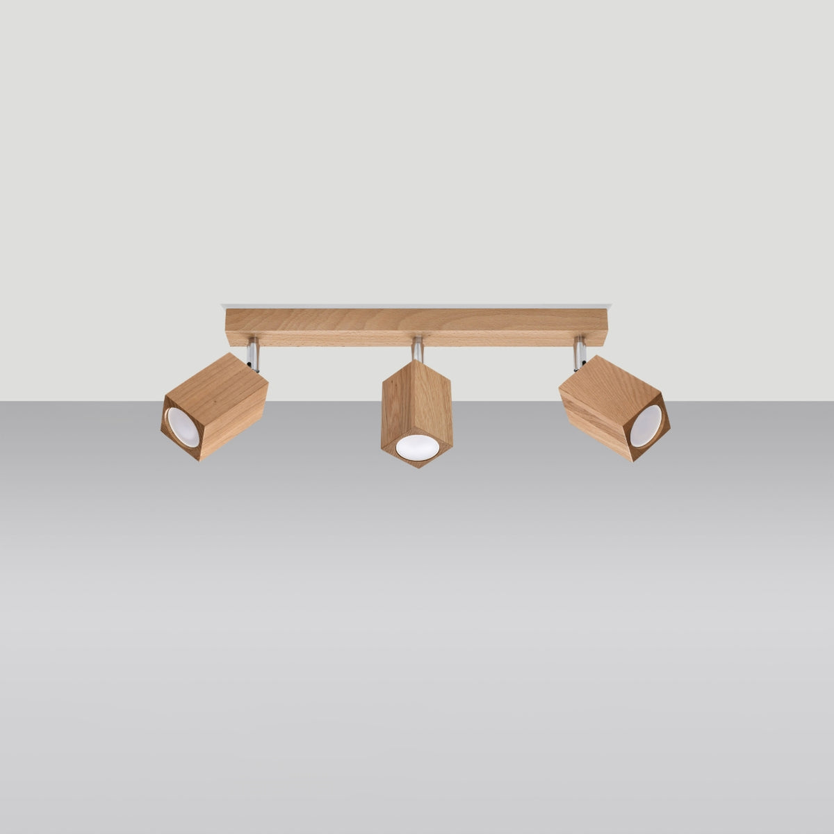 Ceiling lamp KEKE 3 oak