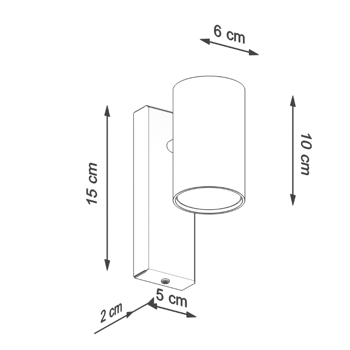 Wall lamp UTTI black