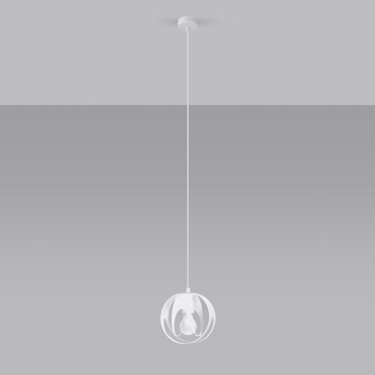 Pendant lamp TULOS 1 white