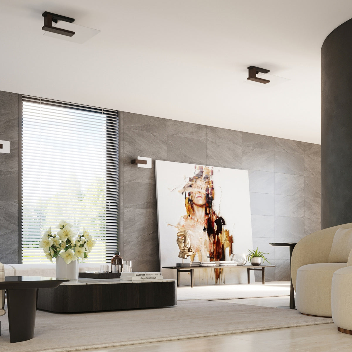 Ceiling lamp LAPPO wenge