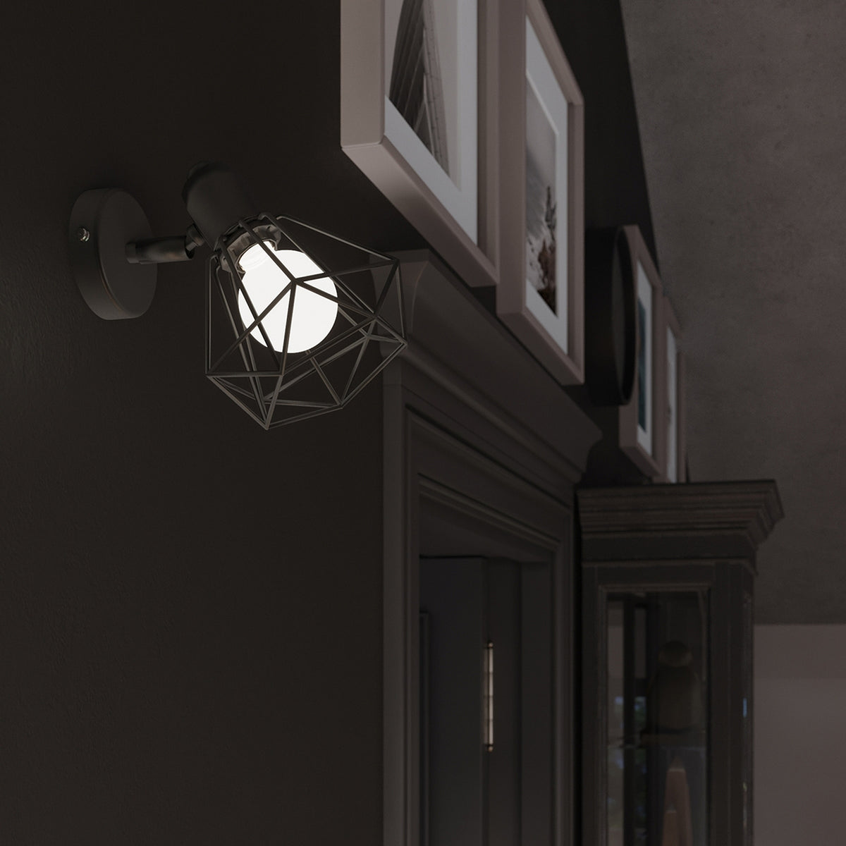 Ceiling lamp ARTEMIS 3 black