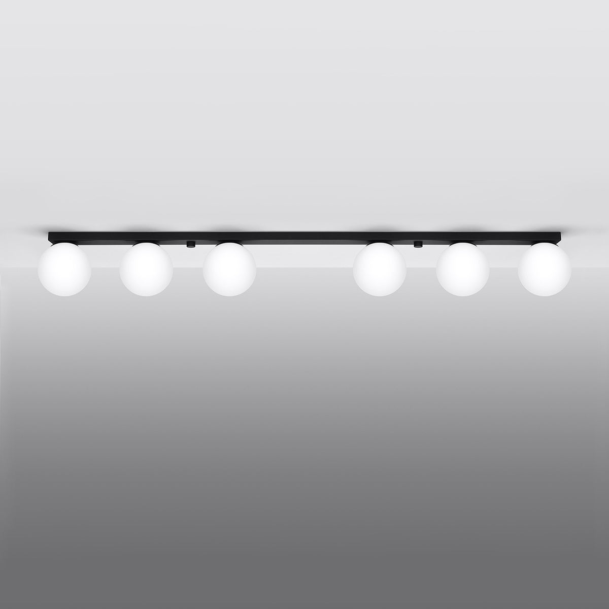 Ceiling lamp YOLI 6 black