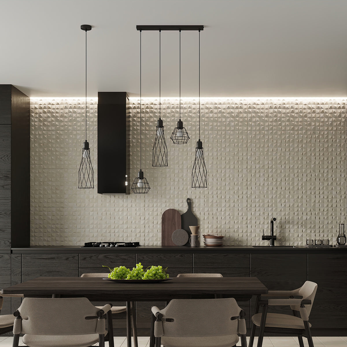 Wall lamp SUBA black