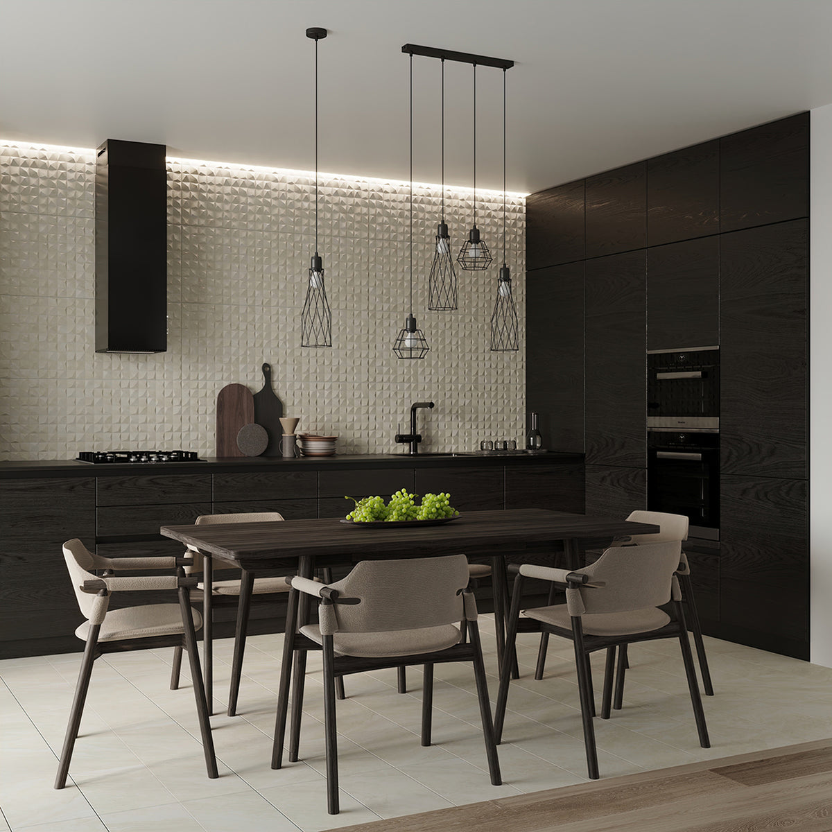 Wall lamp SUBA black