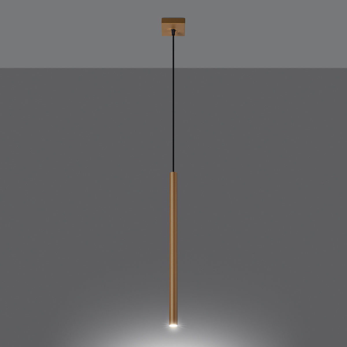 Pendant lamp PASTELO 1 gold