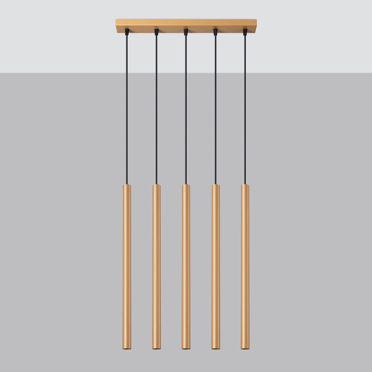 Pendant lamp PASTELO 5L  gold