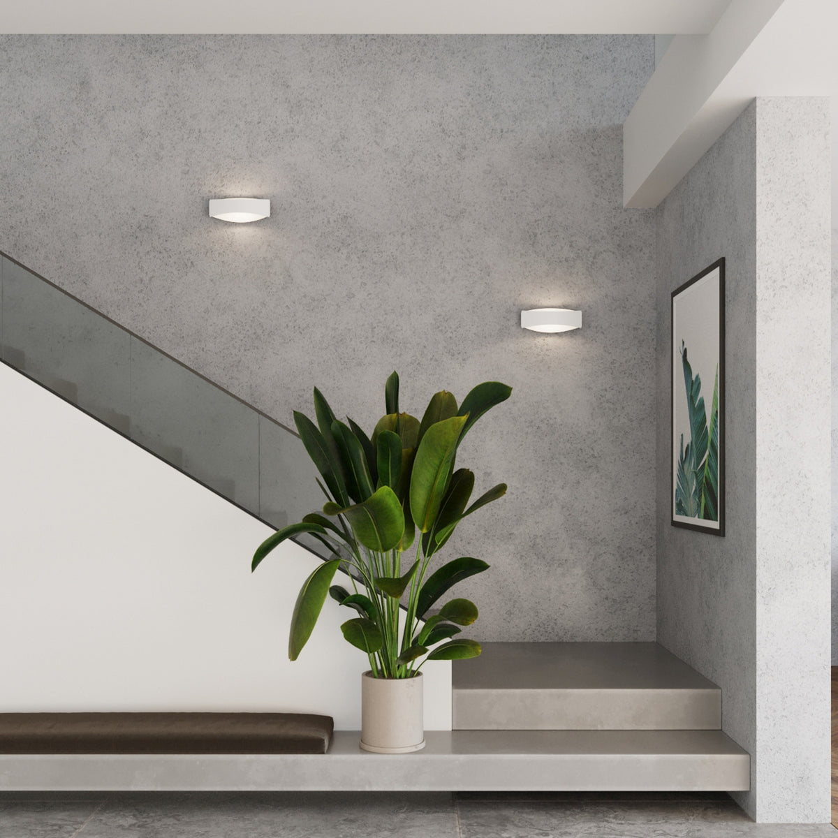 Wall lamp TONI white
