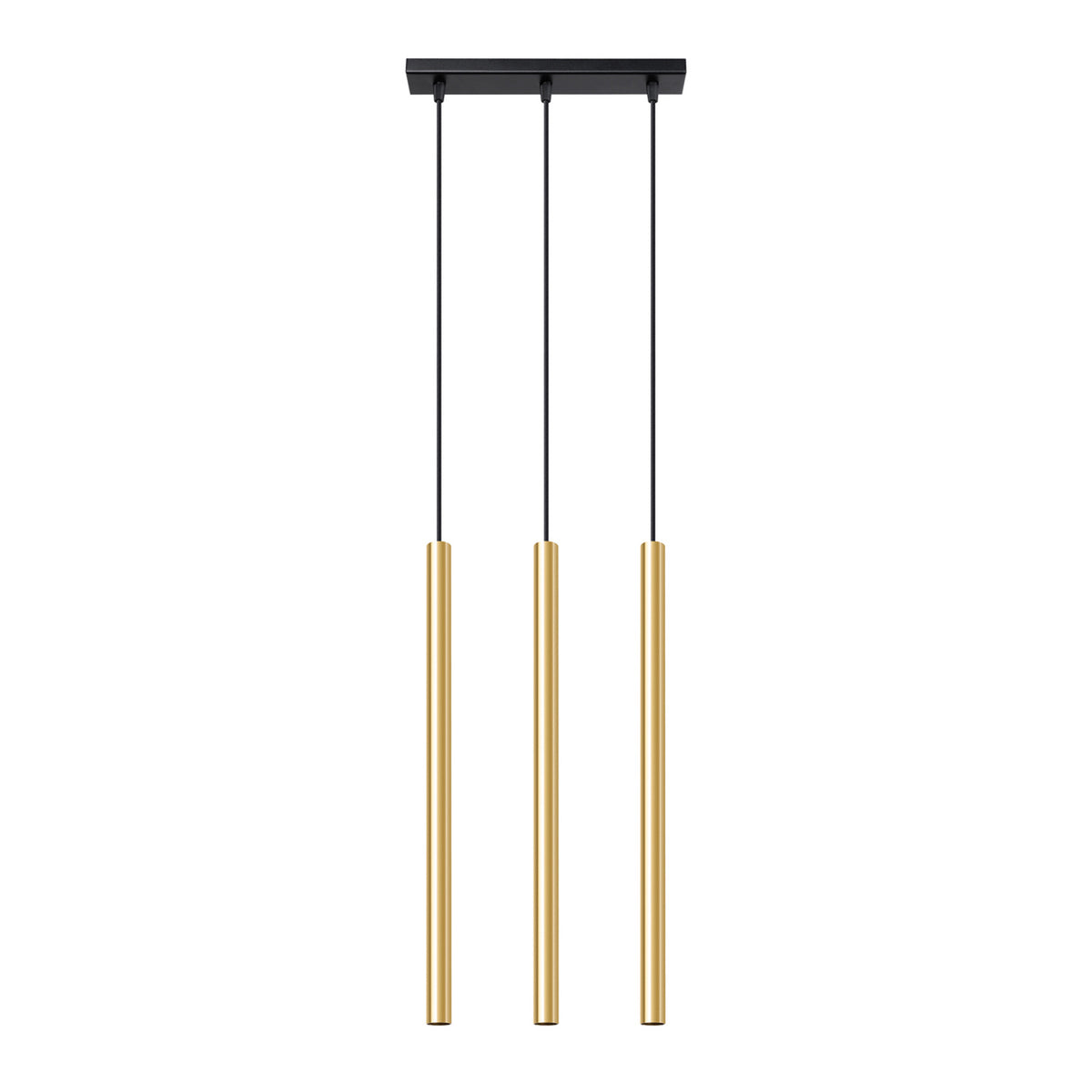 Pendant lamp PASTELO 3L polished gold