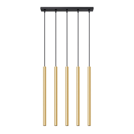 Pendant lamp PASTELO 5L polished gold