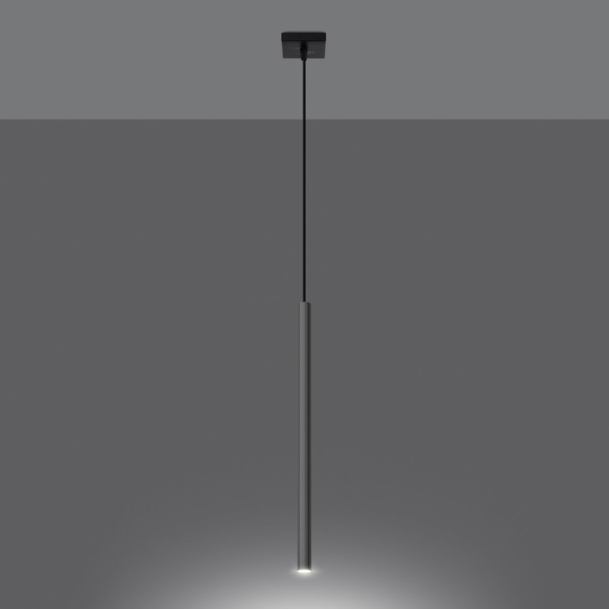 Pendant lamp PASTELO 1 chrome