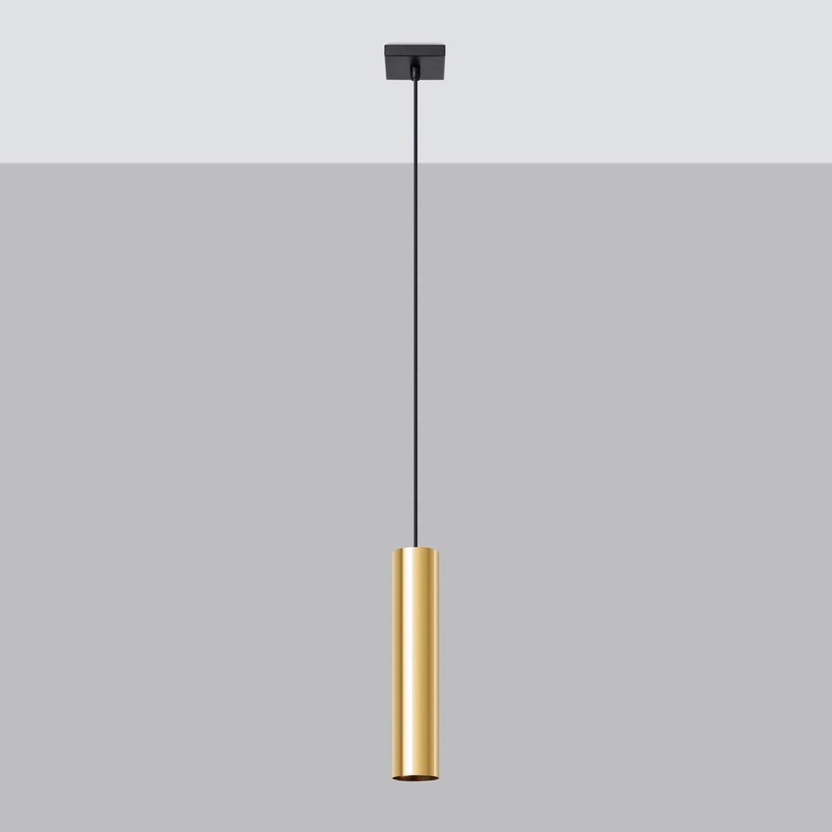 Pendant lamp LAGOS 1 polished gold