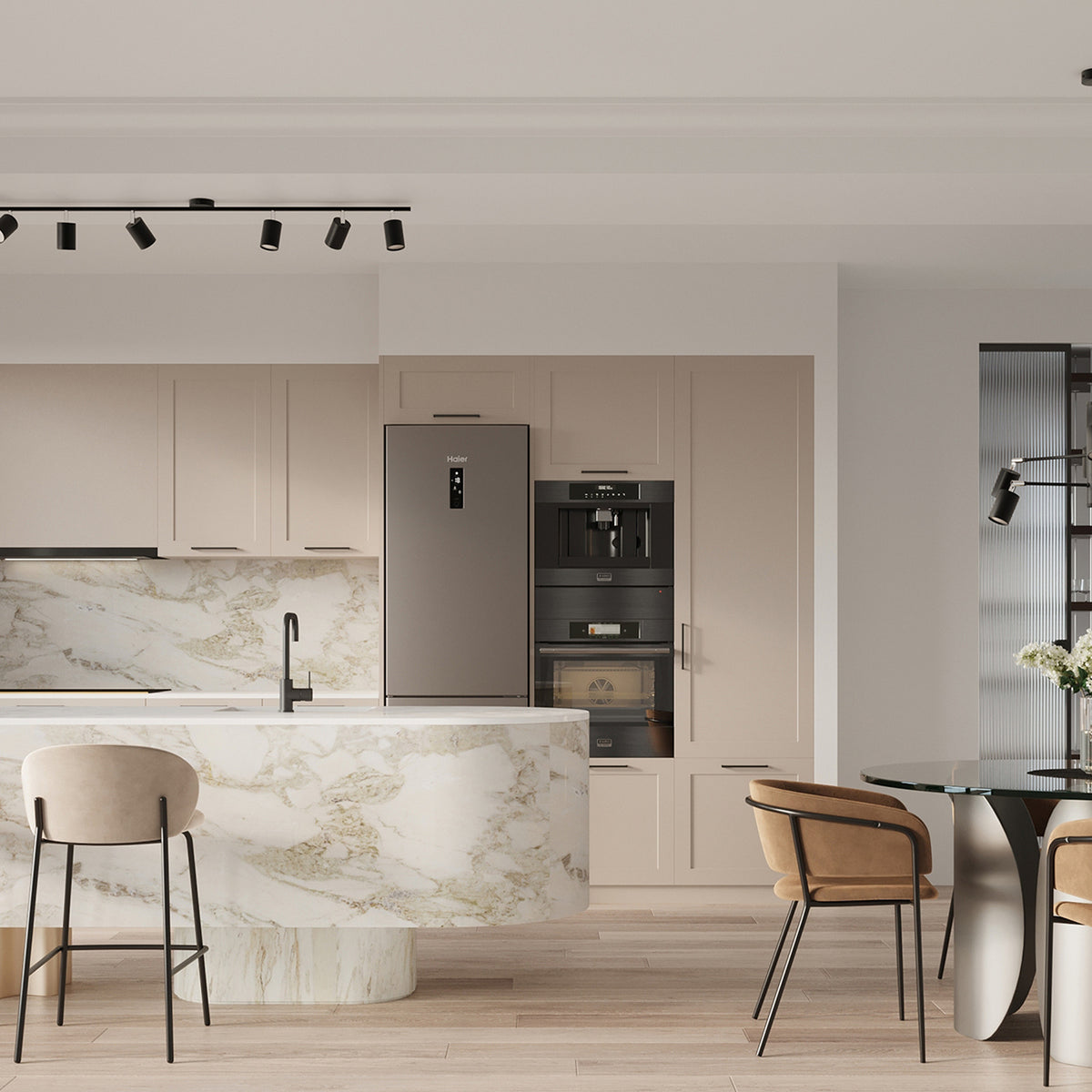 Chandelier LEMMI 6 black
