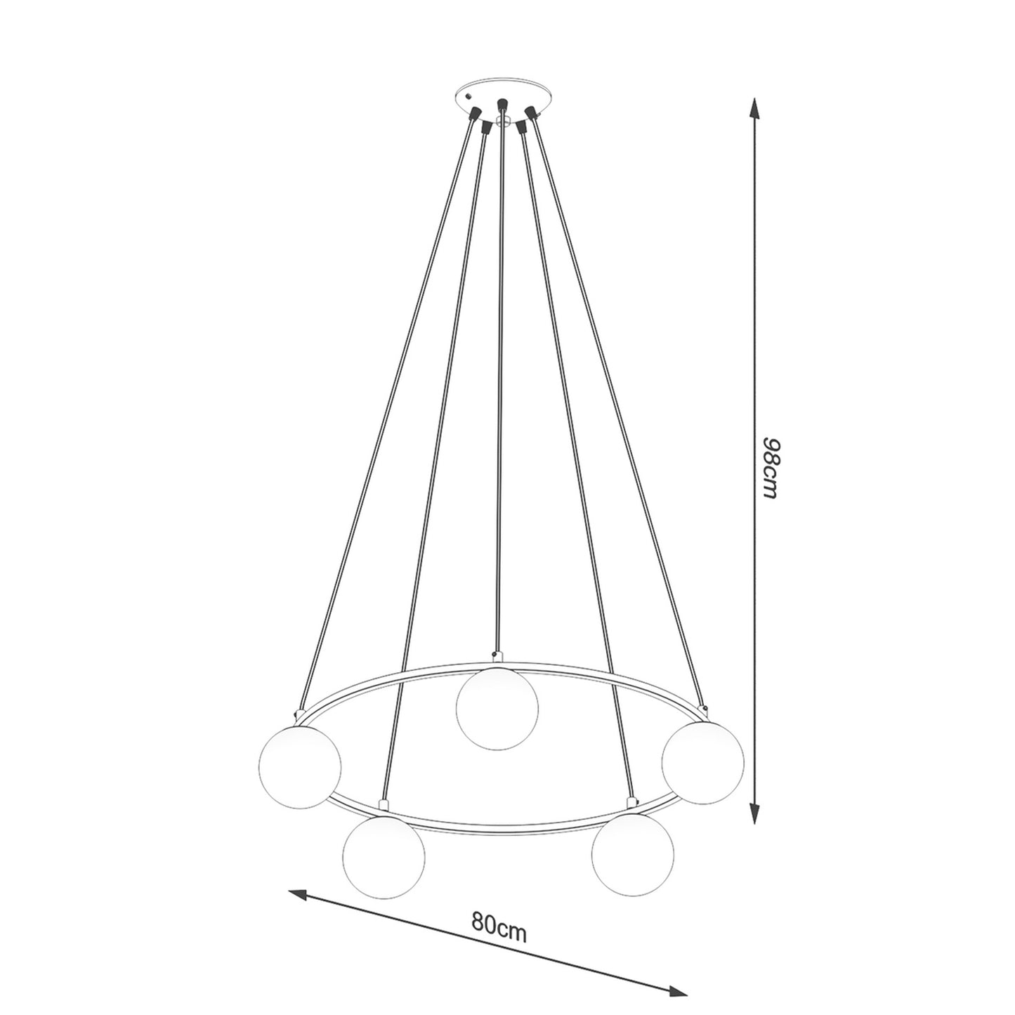 Chandelier YOLI 5