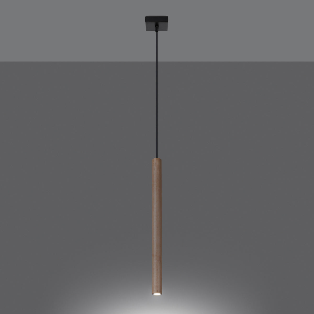 Pendant lamp PASTELO 1 wood