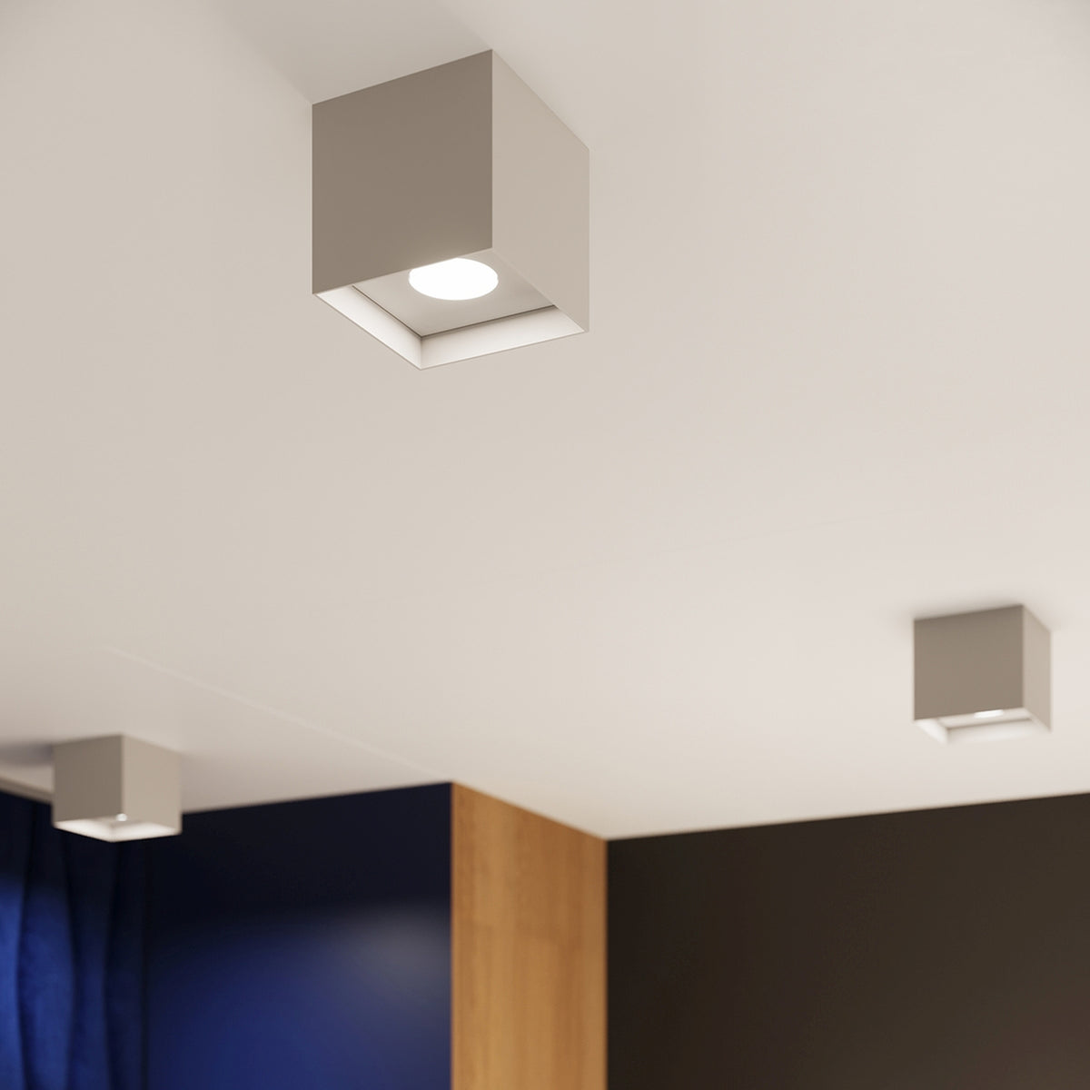 Ceiling lamp HATI grey