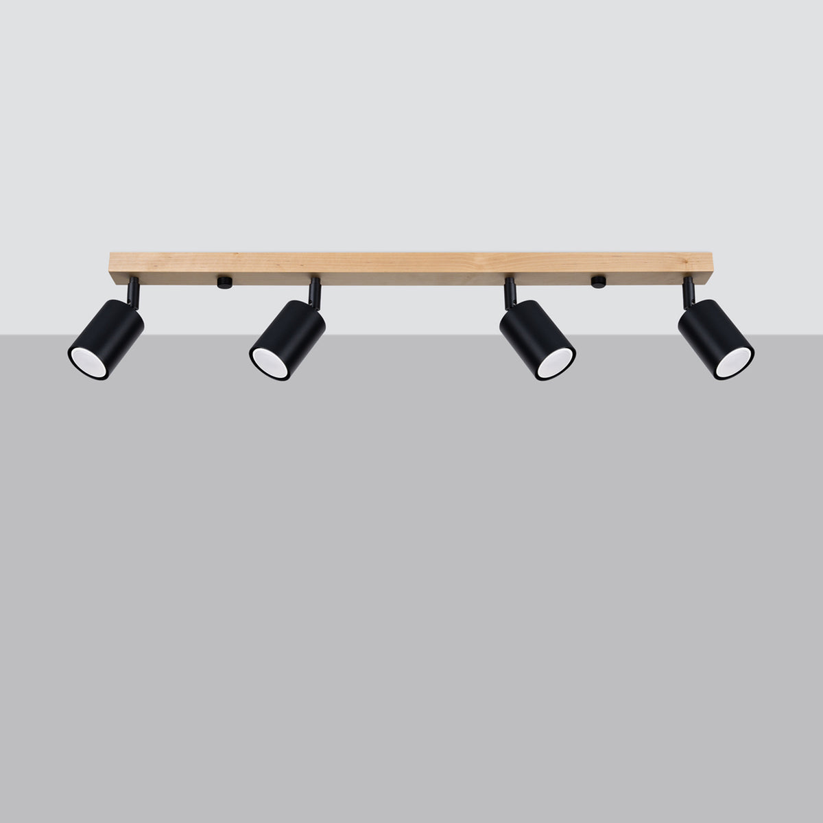 Ceiling lamp VERDO 4 black