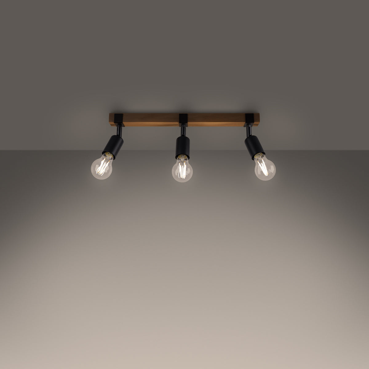 Ceiling lamp ZUCA 3 black