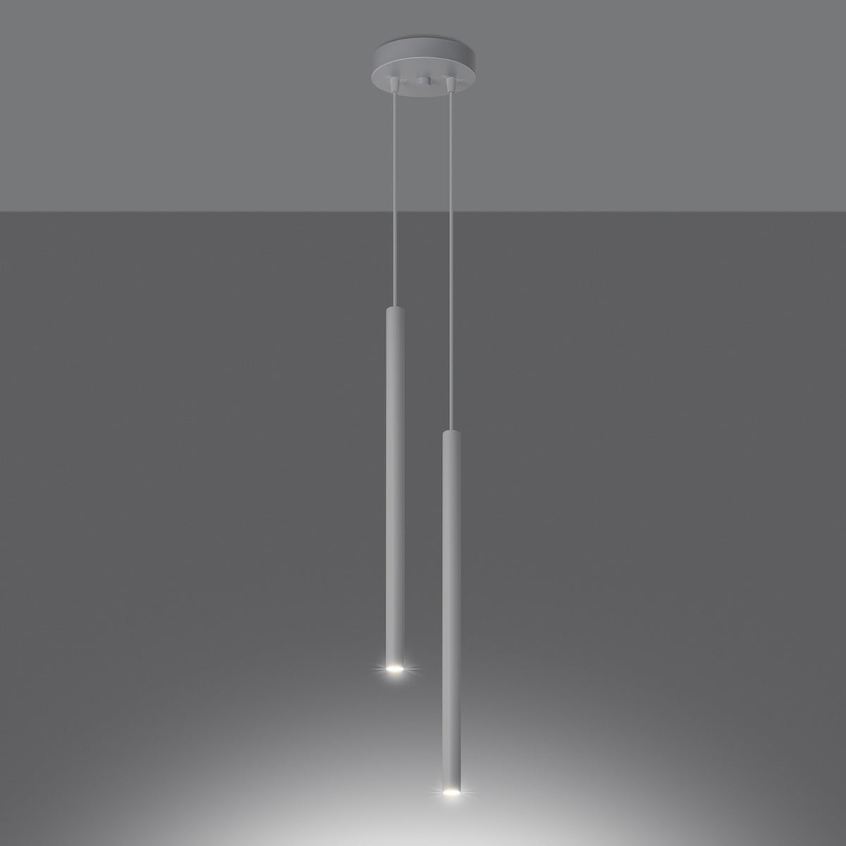 Pendant lamp PASTELO 2 white