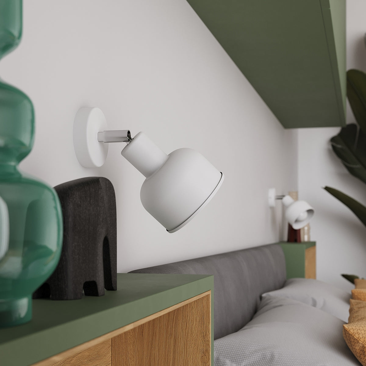 Ceiling lamp ELBA 3 white