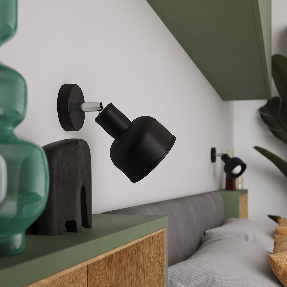 Ceiling lamp ELBA 3 black