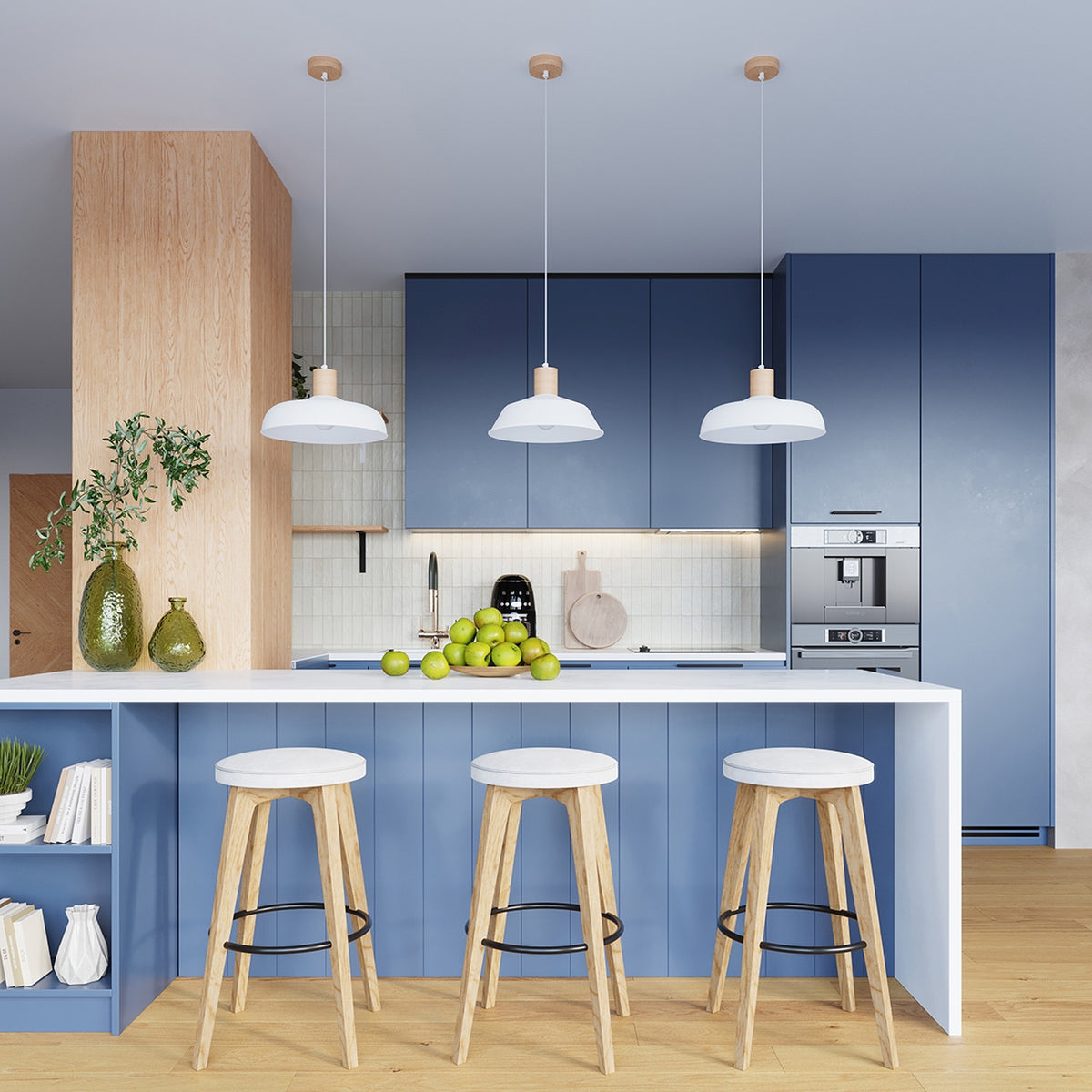 Pendant lamp FANO white