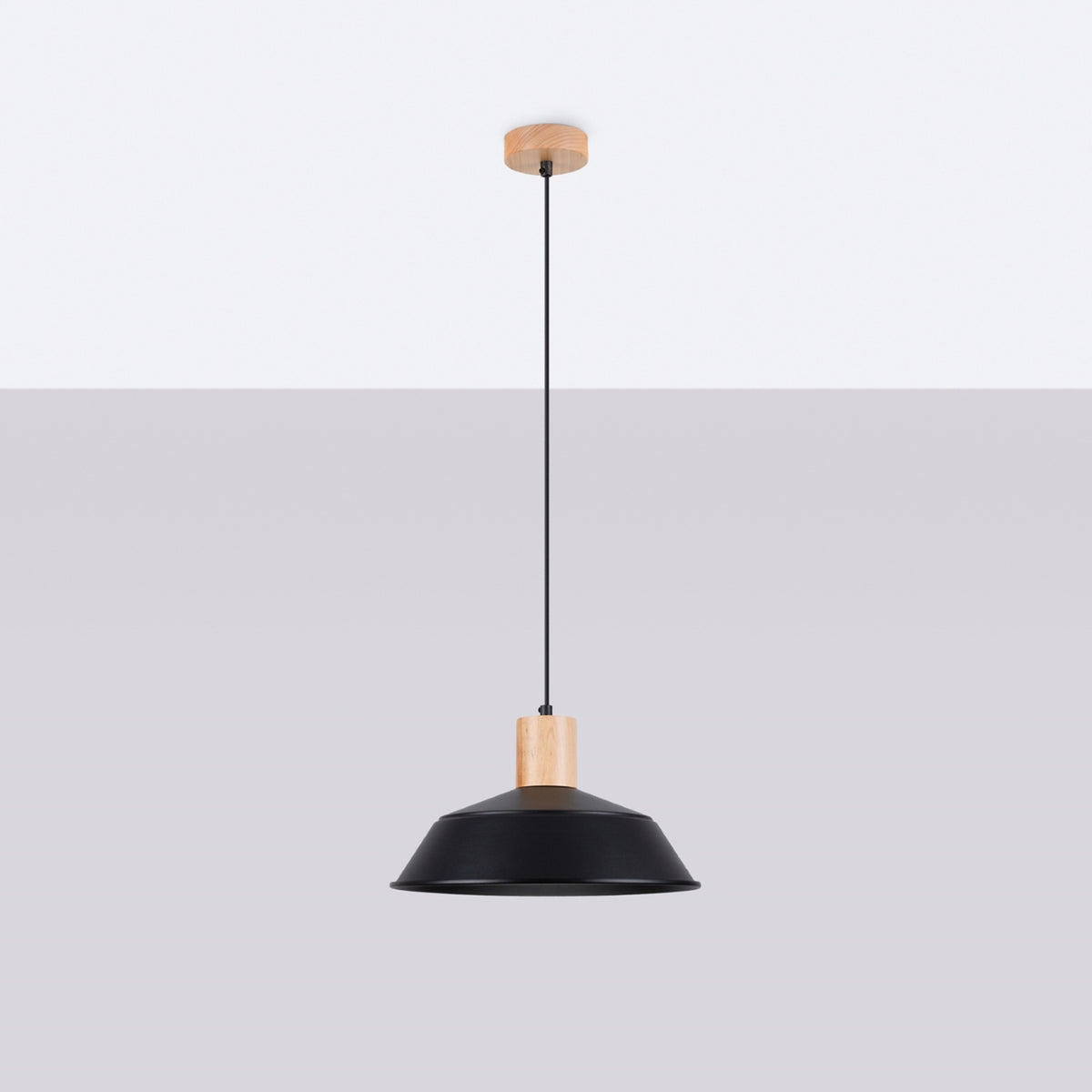 Pendant lamp FANO black