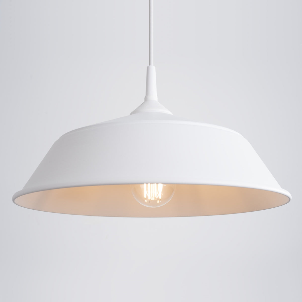 Pendant lamp FRIKA white