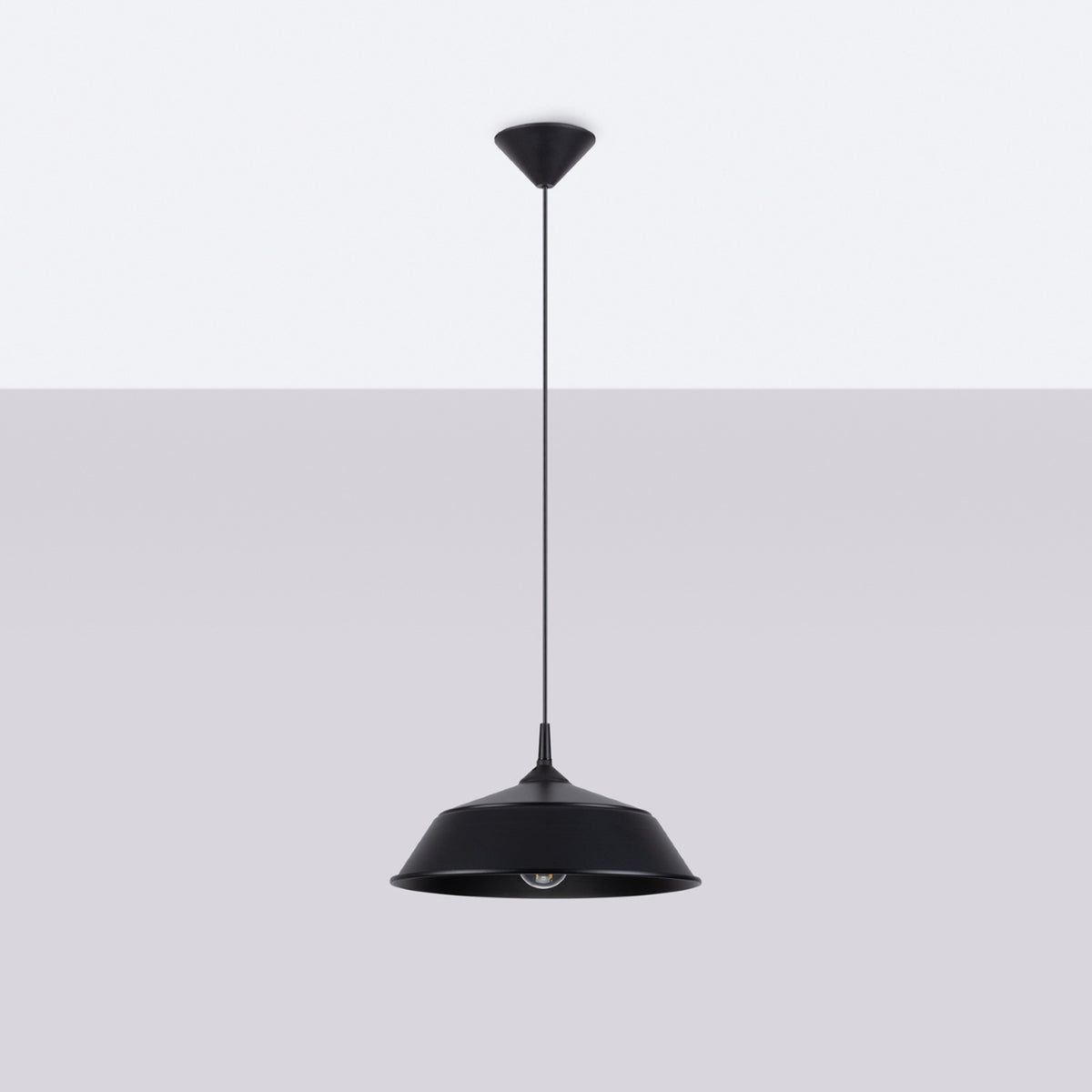 Pendant lamp FRIKA black