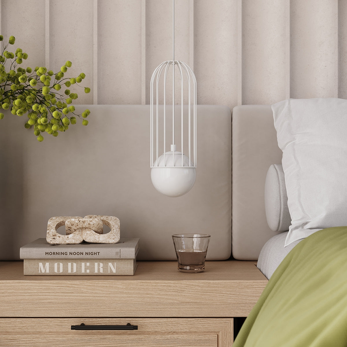 Pendant lamp BRINA 3P white