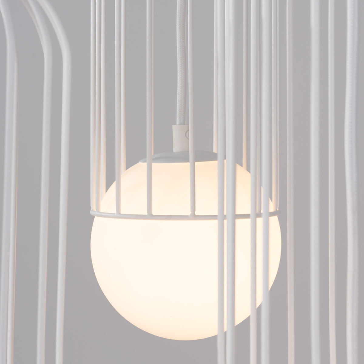 Pendant lamp BRINA 3P white