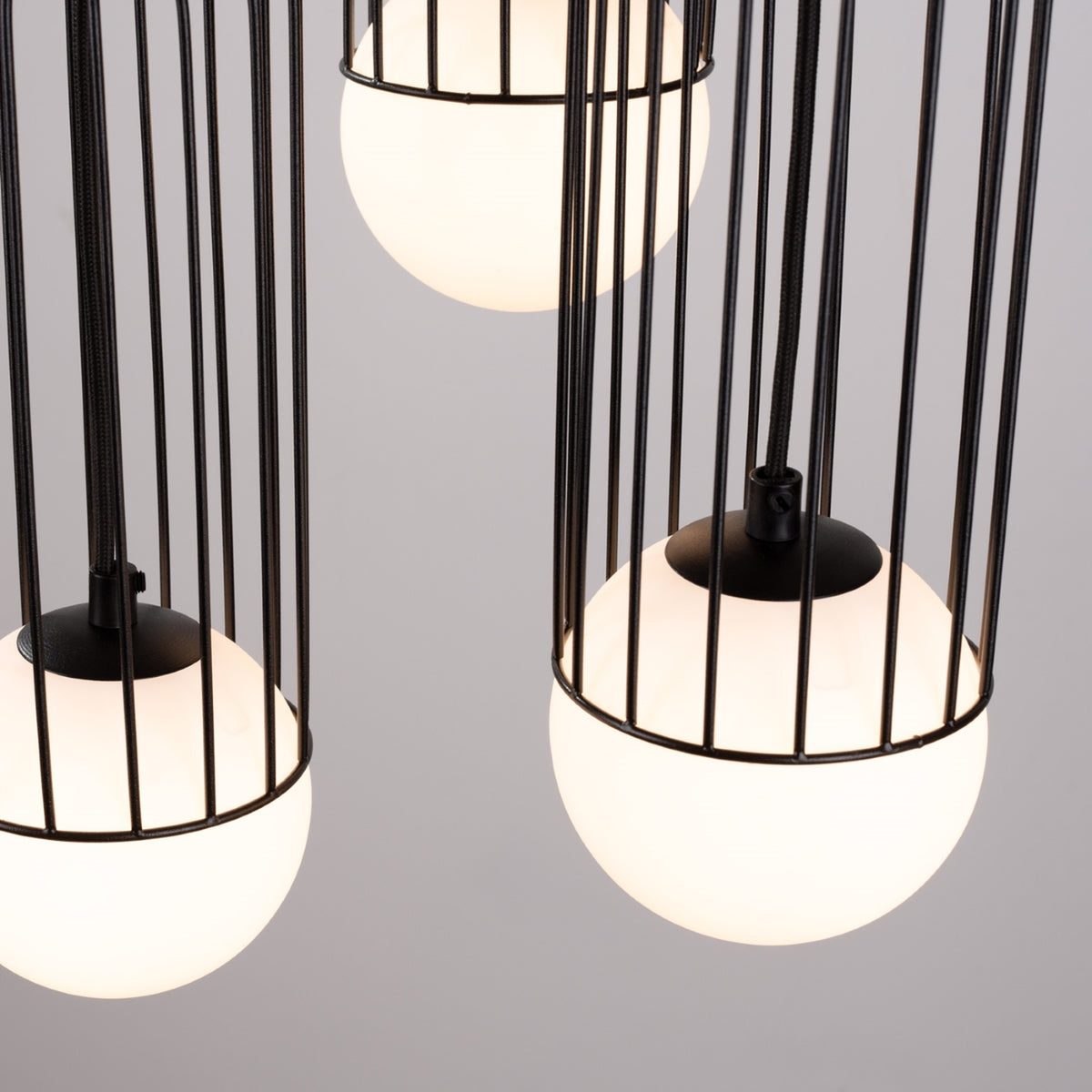 Pendant lamp BRINA 3P black