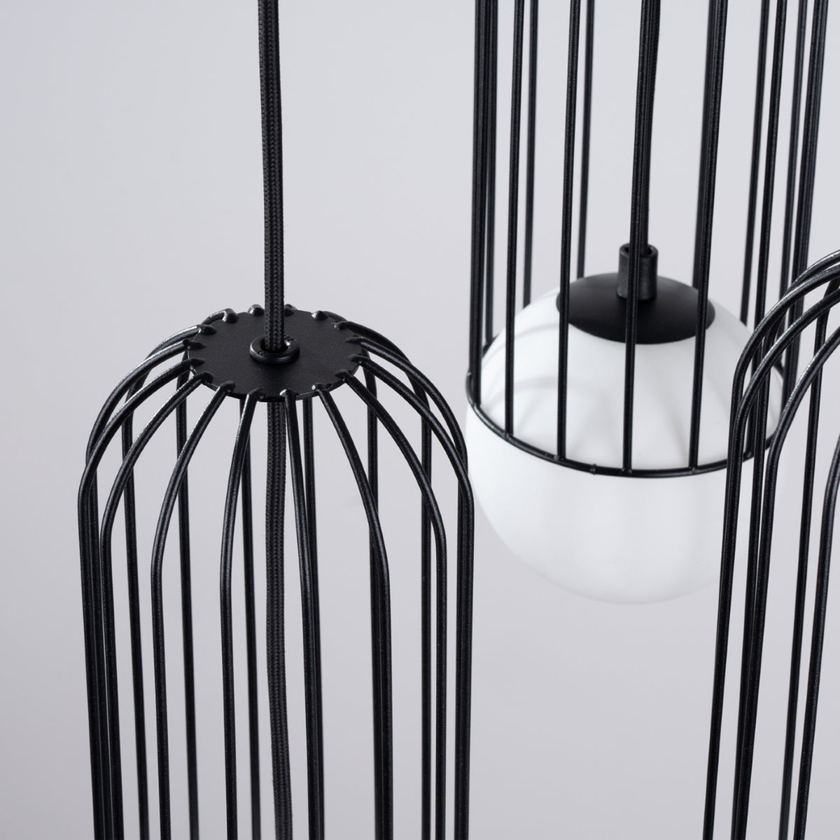 Pendant lamp BRINA 3P black