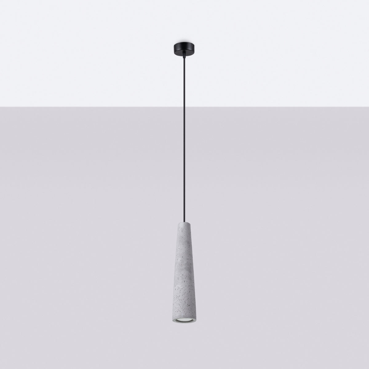 Pendant lamp ELECTRA concrete