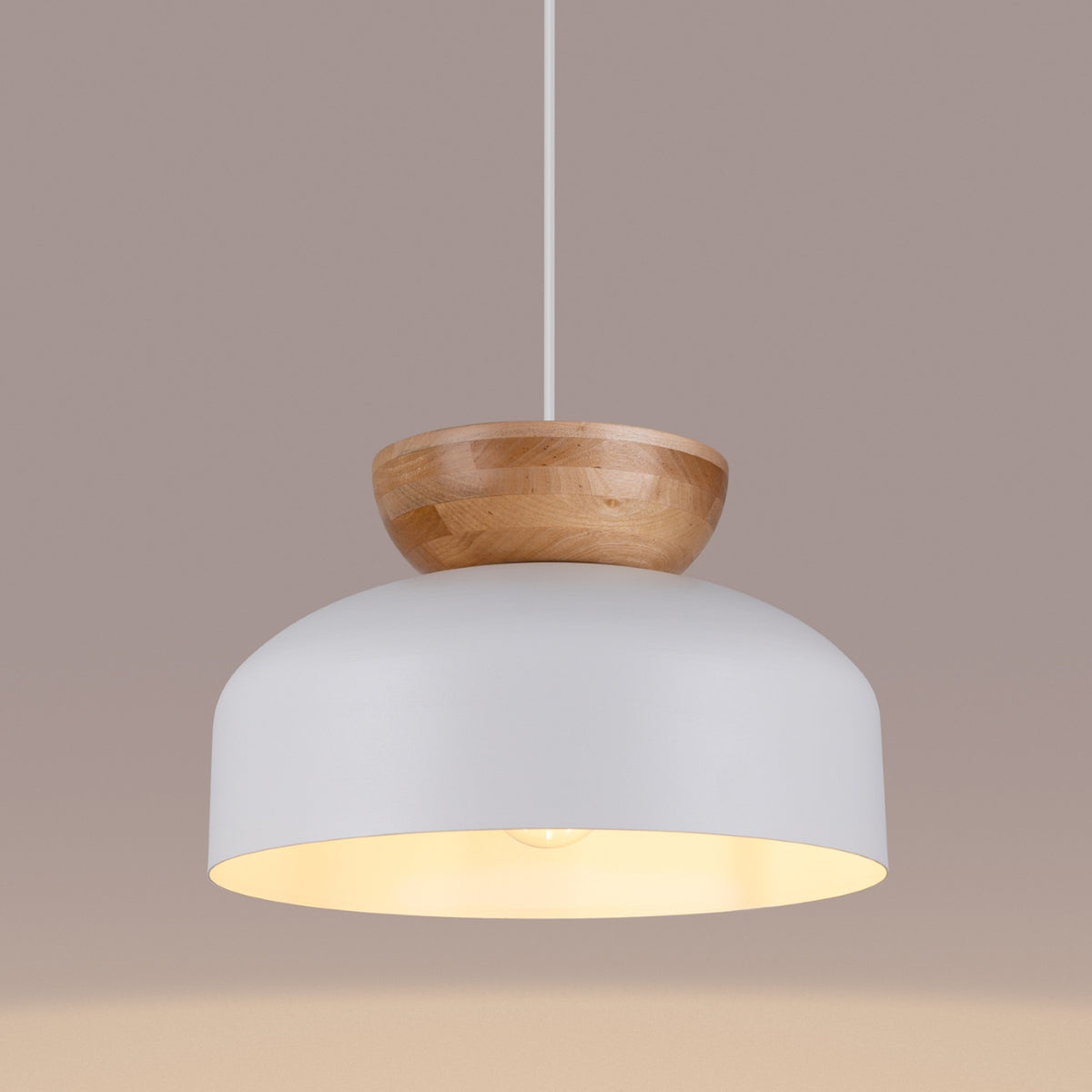 Pendant lamp MARION white