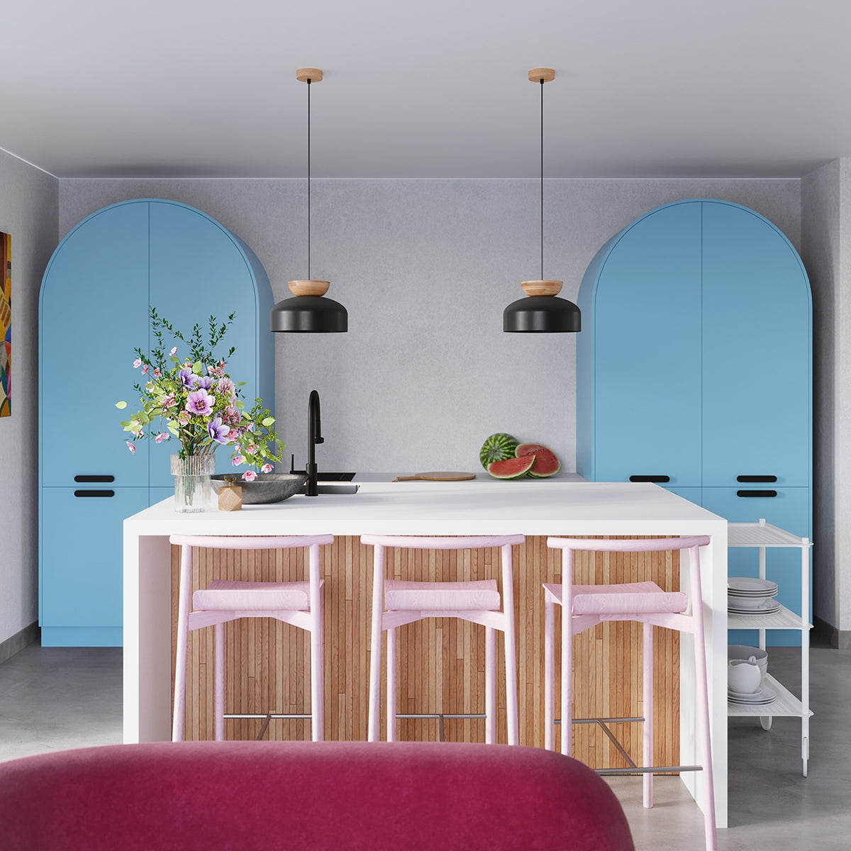 Pendant lamp MARION black