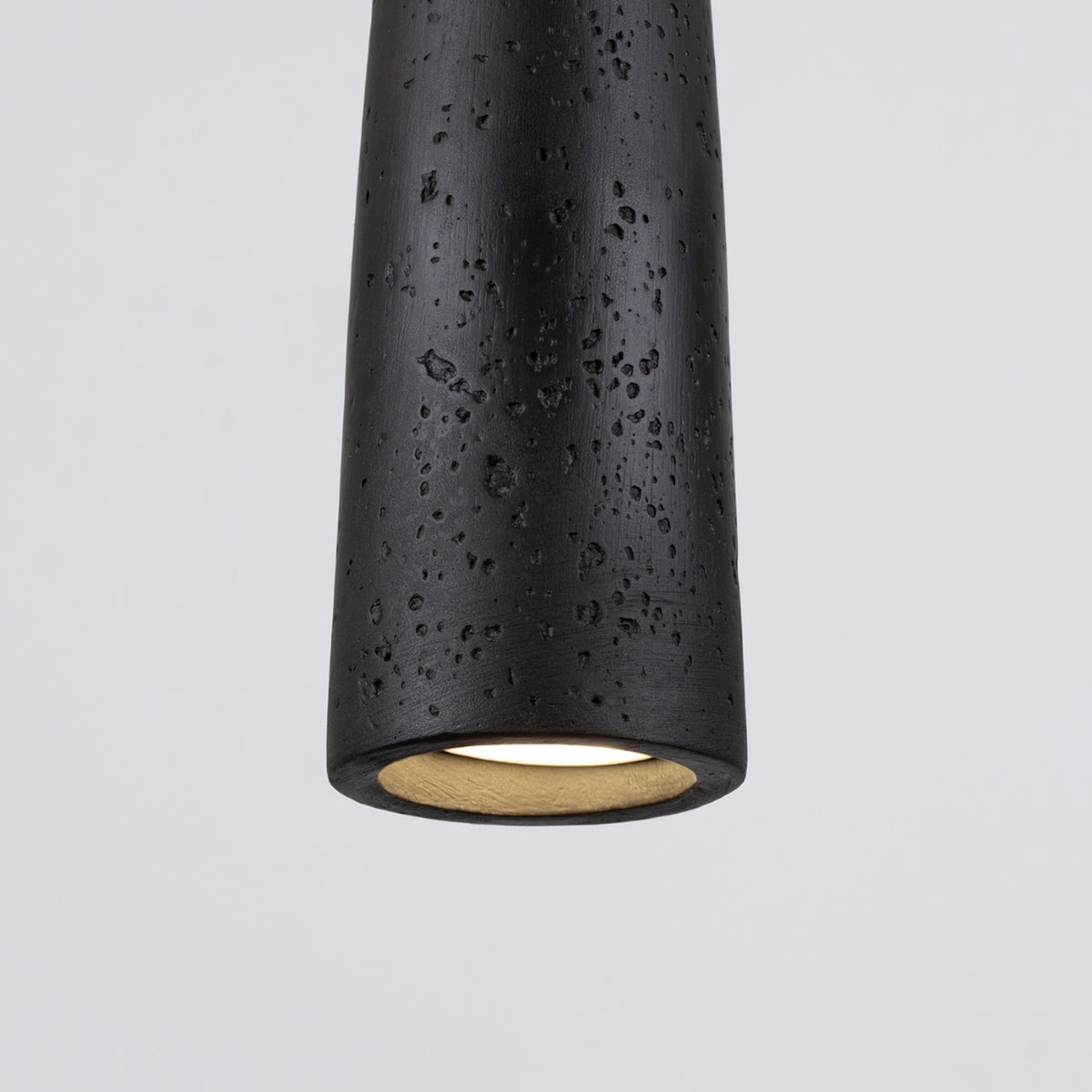 Pendant lamp ELECTRA black concrete