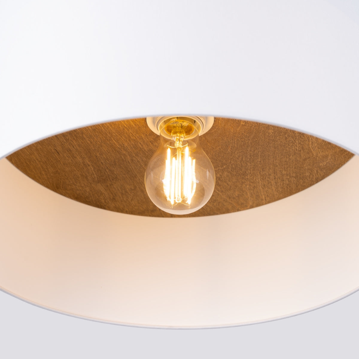 Ceiling lamp TELESTO white/light brown