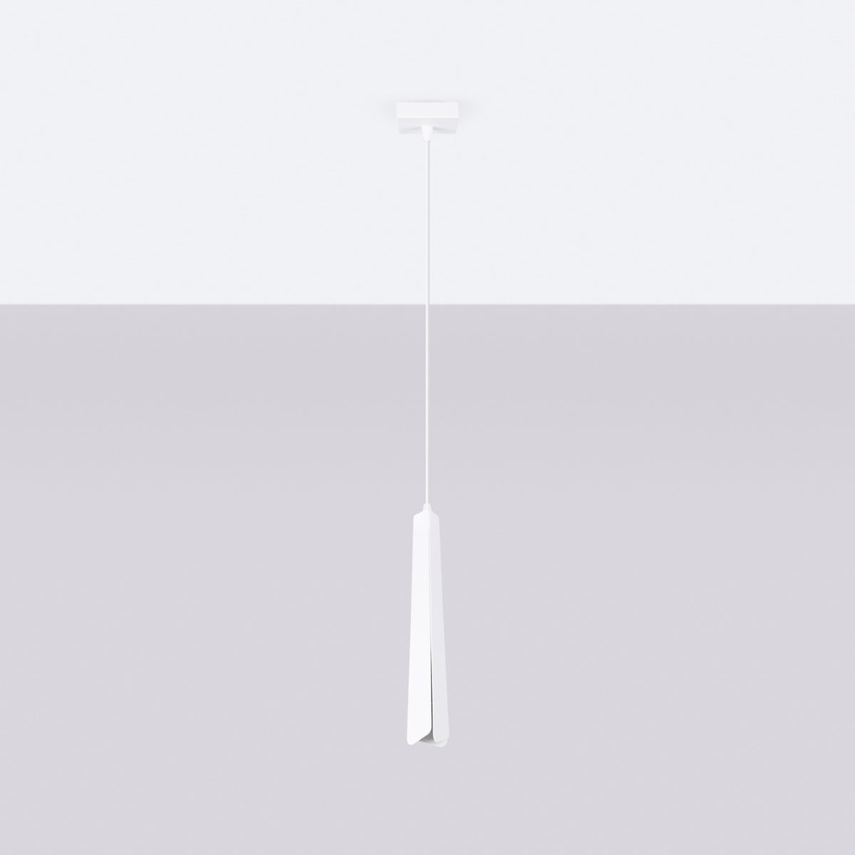 Pendant lamp PRYSM 1 white